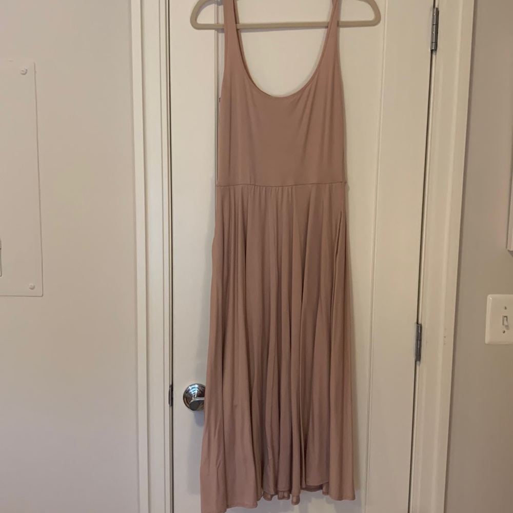 Reformation Rou dress in Blush size medium.